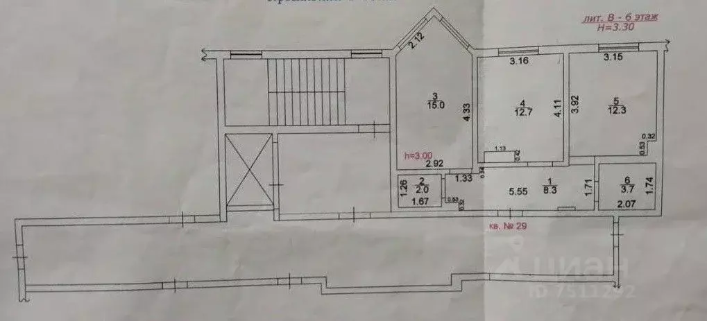 2-к кв. Краснодарский край, Геленджик ул. Олега Анофриева, 1к3 (54.0 ... - Фото 1