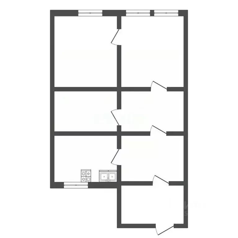 3-к кв. Владимирская область, Муром Юбилейная ул., 13 (60.0 м) - Фото 2