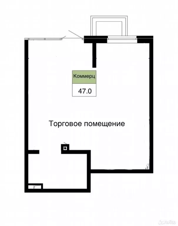 Торговая площадь в Краснодарский край, Краснодар ул. Летчика ... - Фото 2