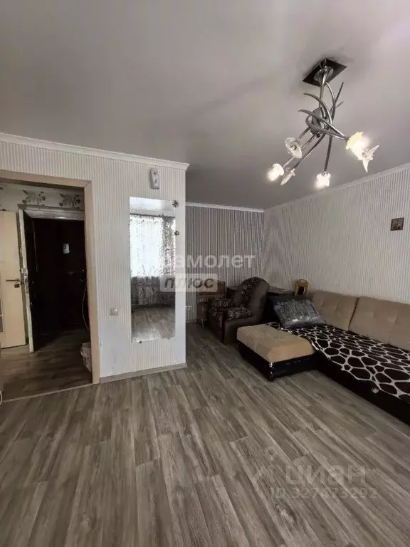 1-к кв. Липецкая область, Липецк ул. Пришвина, 15 (31.7 м) - Фото 1