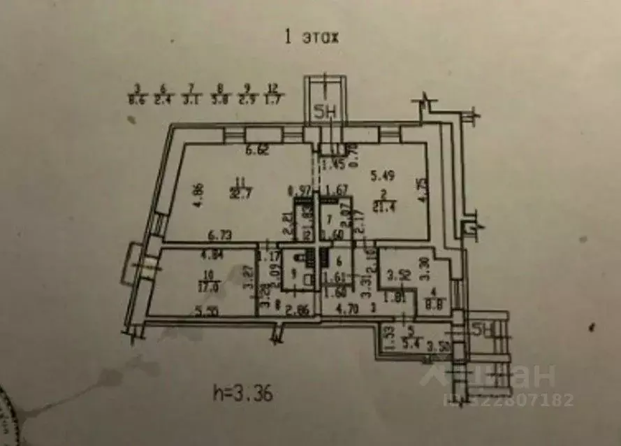 Помещение свободного назначения в Санкт-Петербург Дунайский просп., ... - Фото 2