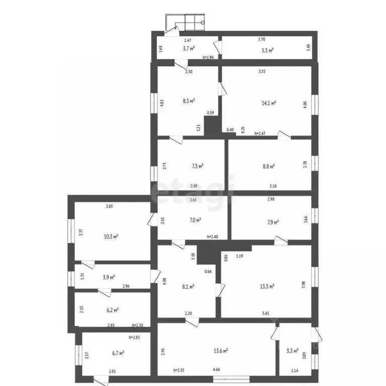 Дом в Забайкальский край, Чита ул. Бориса Кларка, 4 (80 м) - Фото 0