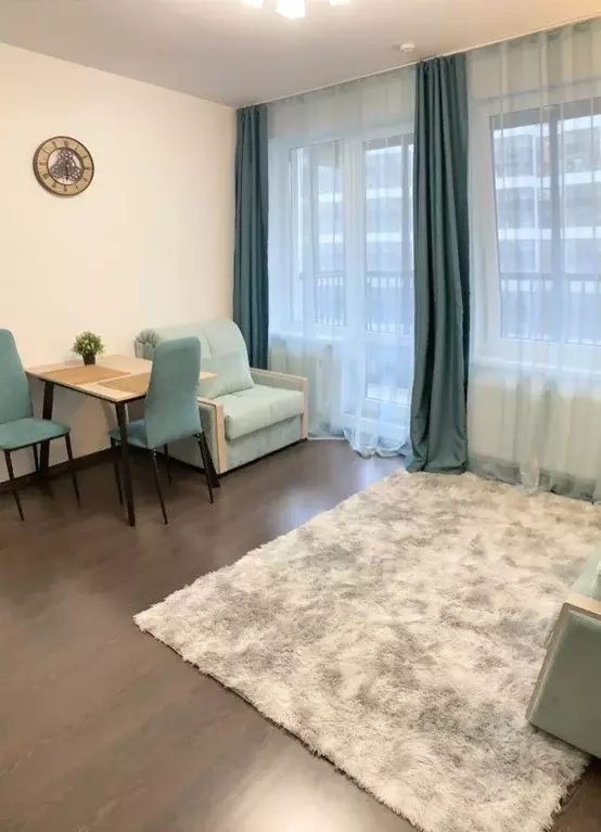 Студия Санкт-Петербург ул. Верхне-Каменская, 9к1 (30.0 м) - Фото 1