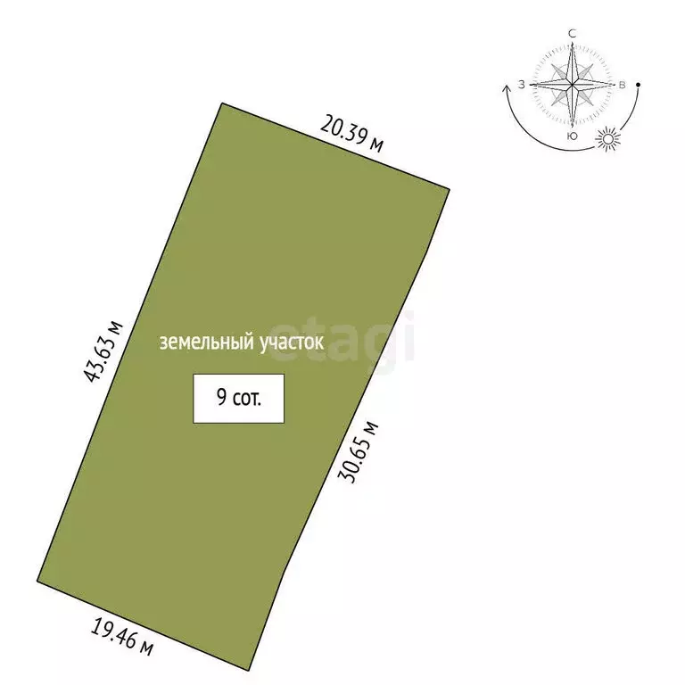 Дом в село Юргинское, улица 25-го Партсъезда (99.2 м) - Фото 1