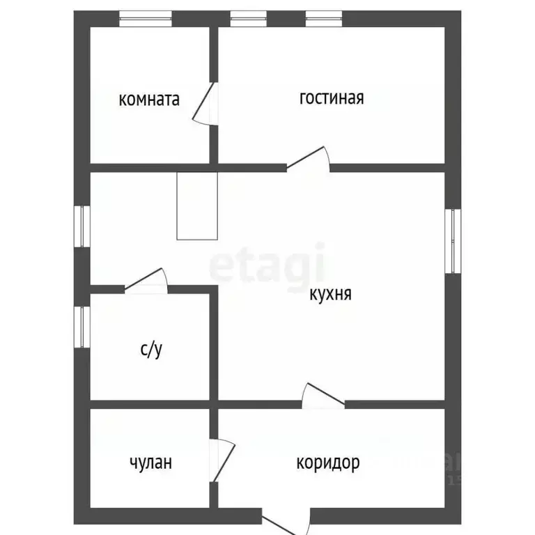 Дом в Челябинская область, Пласт ул. Зои Космодемьянской, 14 (42 м) - Фото 2