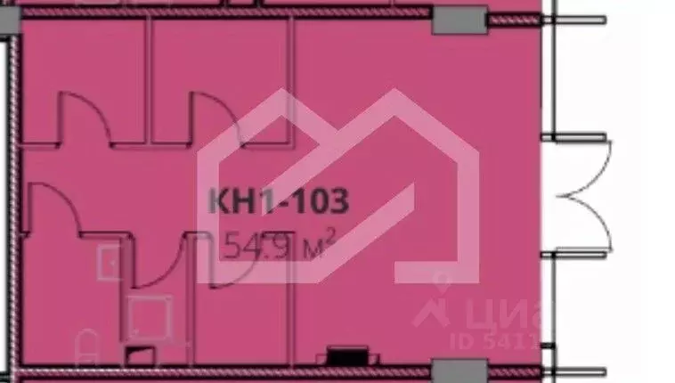 Торговая площадь в Москва ул. Гастелло, 30 (55 м) - Фото 2