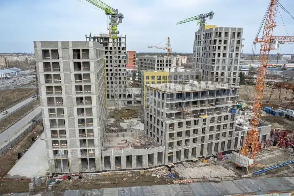 1-к. квартира, 33,6 м, 2/9 эт. - Фото 1