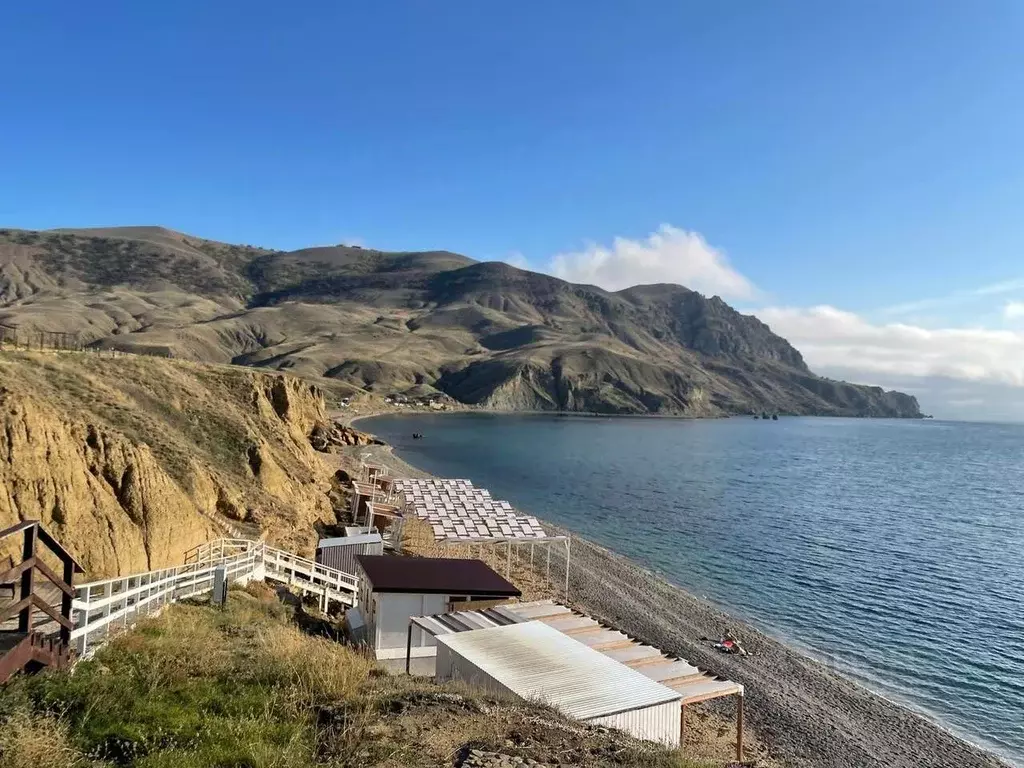 Участок в Крым, Судак муниципальный округ, с. Миндальное, Солнечная ... - Фото 0