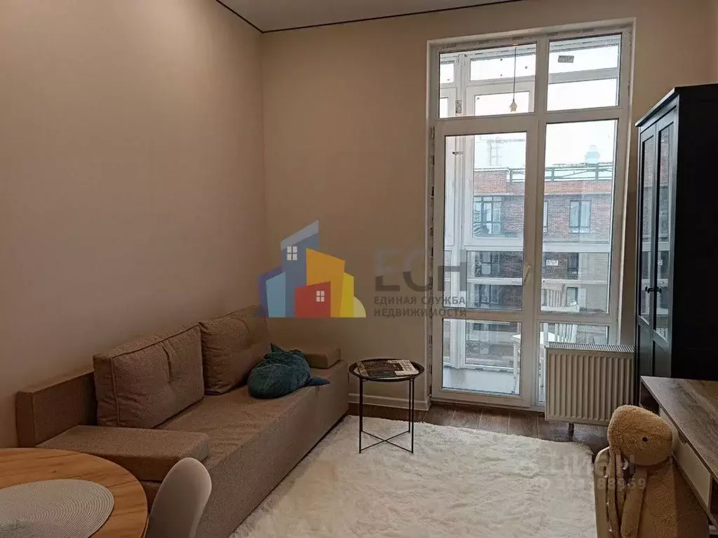 1-к кв. Тульская область, Тула ул. Купцов Гречихиных, 10 (33.9 м) - Фото 1