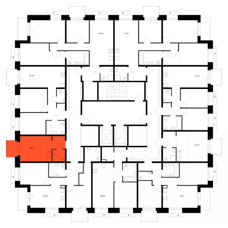 Студия Бурятия, Улан-Удэ ул. Шмидта (20.2 м) - Фото 2