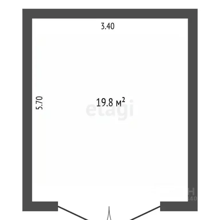 Гараж в Тюменская область, Тюмень ул. Федюнинского, 10Б (20 м) - Фото 2