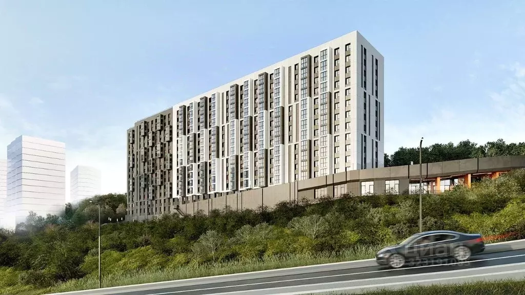 Студия Приморский край, Владивосток Визионер жилой комплекс (30.72 м) - Фото 2