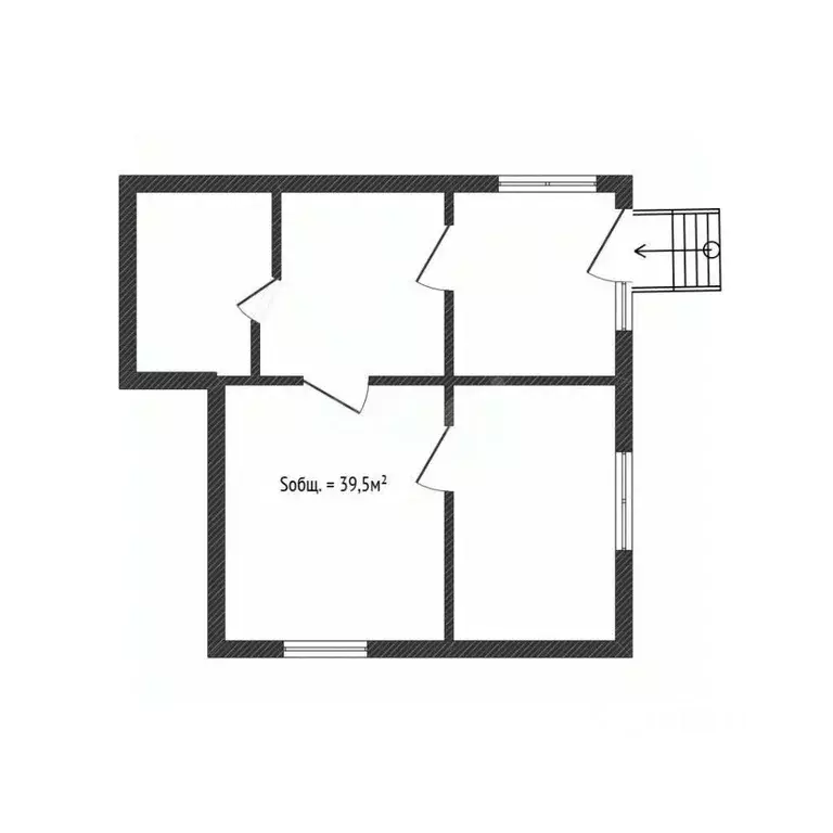 Дом в Брянская область, Брянск ул. Нахимова (40 м) - Фото 1