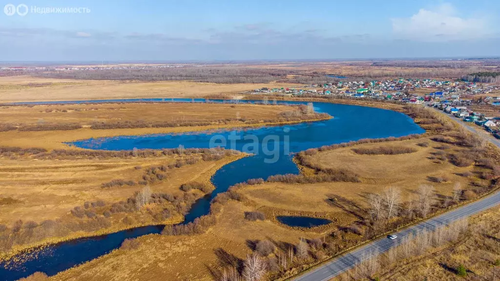 Участок в Тюменский район, деревня Есаулова (7 м) - Фото 0