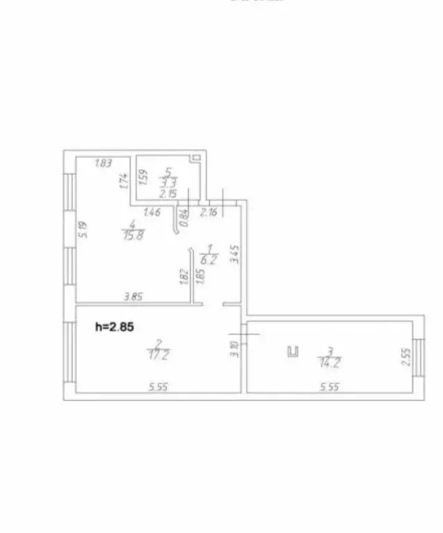 3-комнатная квартира: Иркутск, улица Александра Невского, 71 (56.7 м) - Фото 2