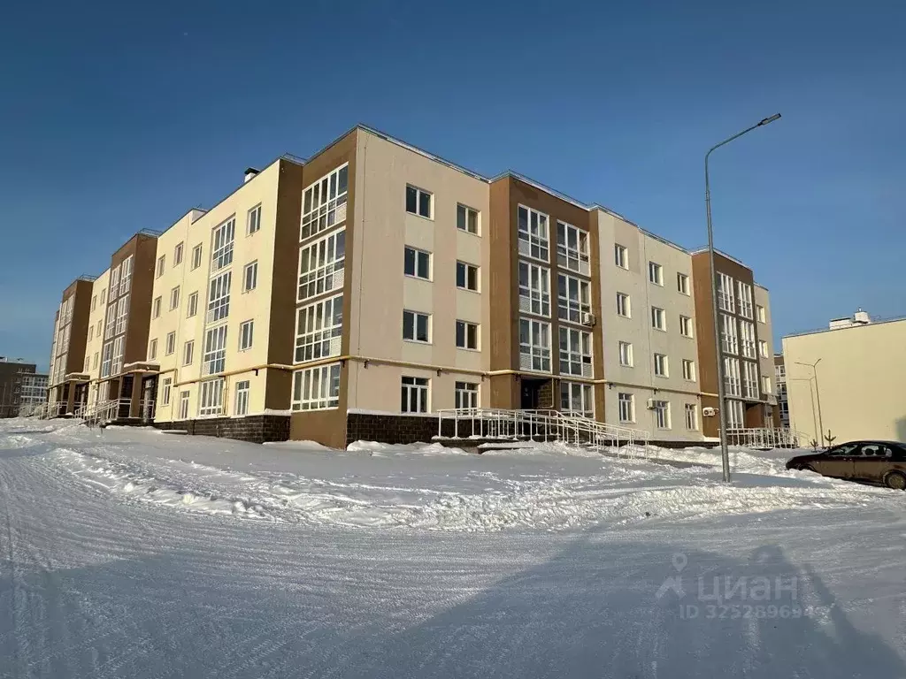 3-к кв. Башкортостан, Уфимский район, с. Миловка ул. Аксакова, 3 (71.7 ... - Фото 1