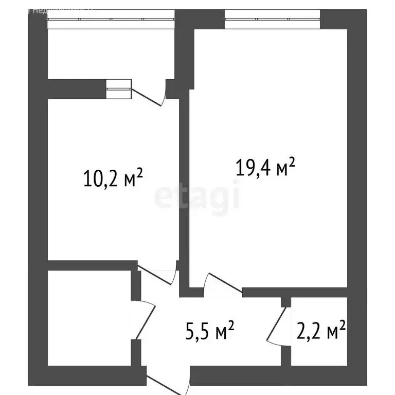 1-комнатная квартира: Воронеж, переулок Здоровья, 90/4 (40.8 м) - Фото 1