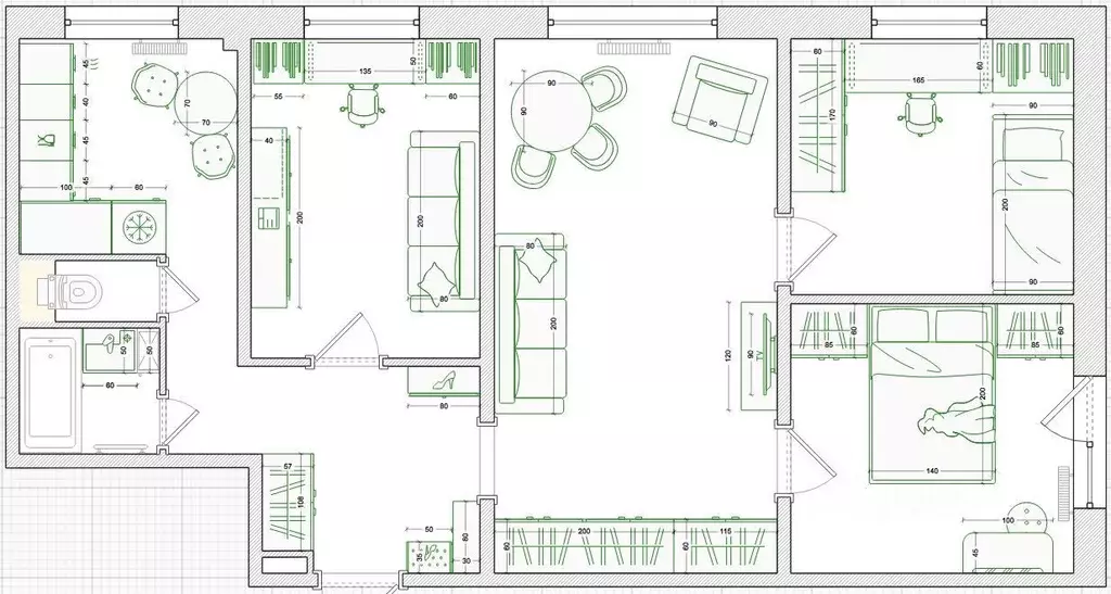4-к кв. Москва Днепропетровская ул., 27к1 (62.0 м) - Фото 2