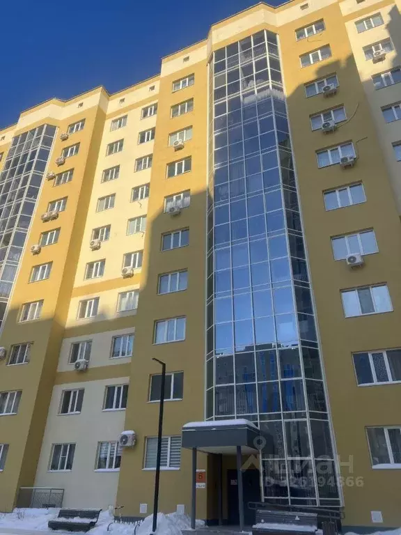 2-к кв. Татарстан, Казань ул. Лукина, 50А (66.9 м) - Фото 1
