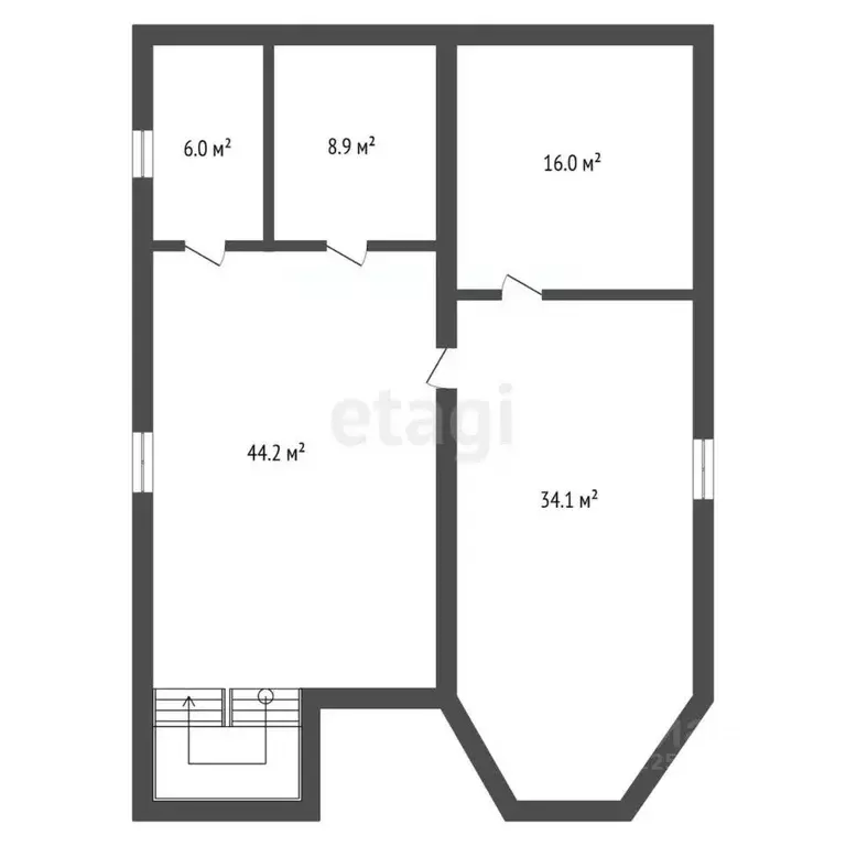Дом в Воронежская область, Воронеж ул. Академика Басова, 4 (330 м) - Фото 1