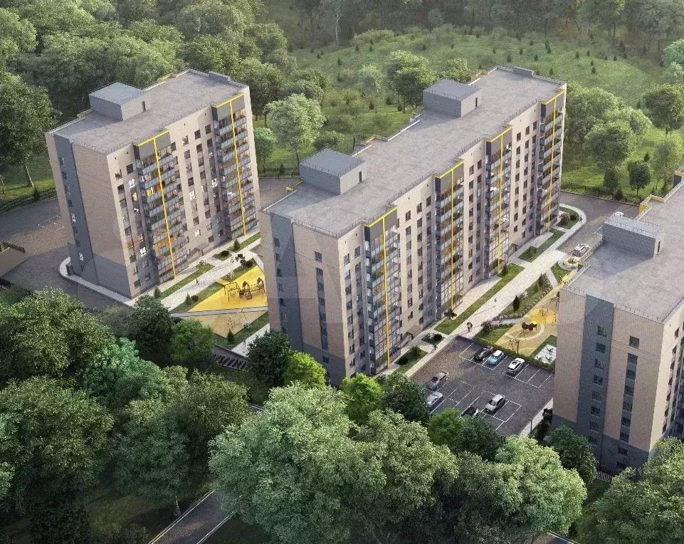 Квартира-студия, 30,3 м, 3/9 эт. - Фото 1