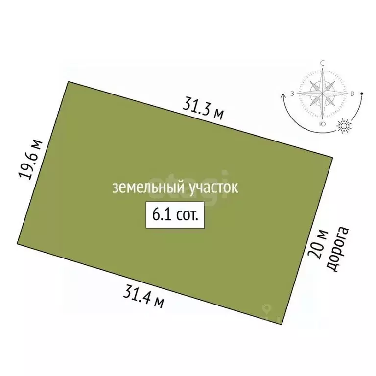 Участок в Крым, Ленинский район, Семисотское с/пос, с. Каменское ул. ... - Фото 2