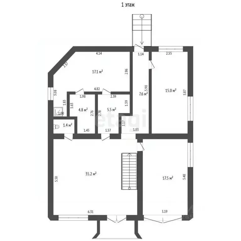 Дом в Севастополь, Севастополь, Балаклава г. ул. Вечерняя, 11 (314 м) - Фото 1