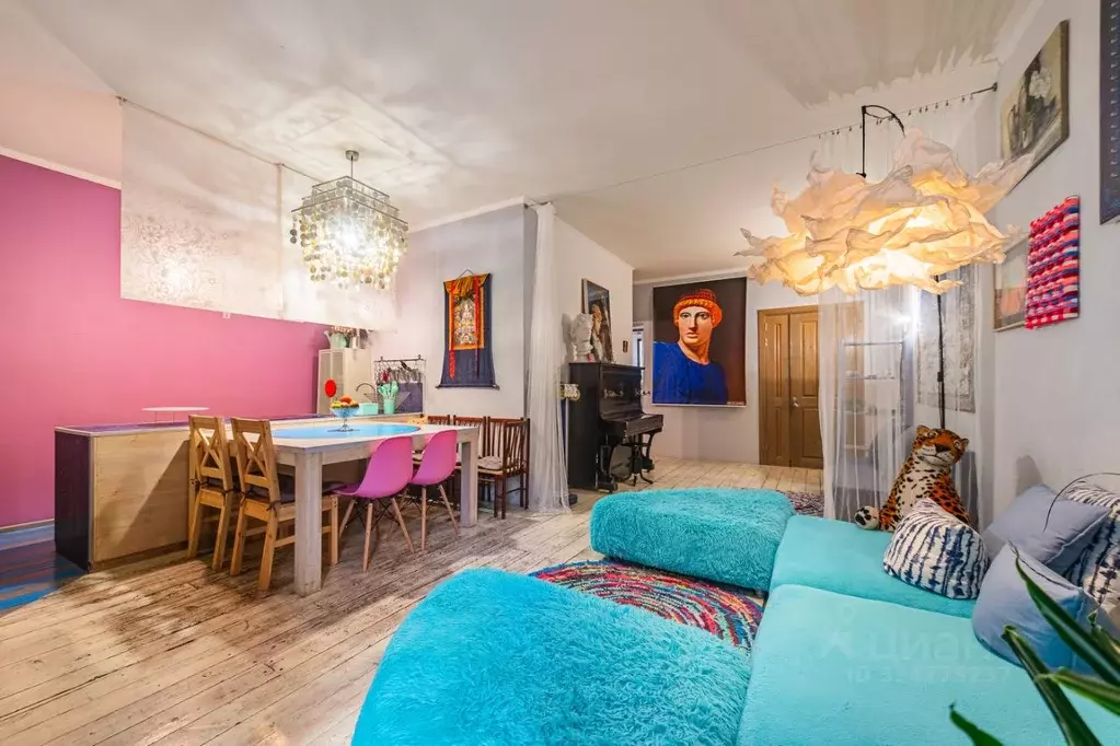 2-к кв. Санкт-Петербург пер. Тучков, 3 (100.0 м) - Фото 1