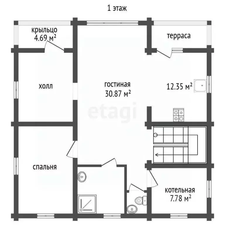 Дом в Вологодская область, Череповец Шалаевская ул. (191 м) - Фото 2