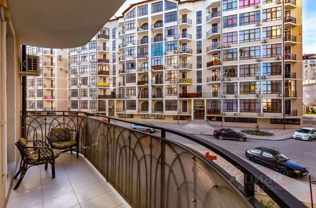 Студия Краснодарский край, Геленджик Крымская ул., 22к20 (51.0 м) - Фото 2