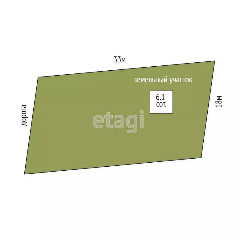 Участок в Крым, Сакский район, с. Молочное  (6.1 сот.) - Фото 2