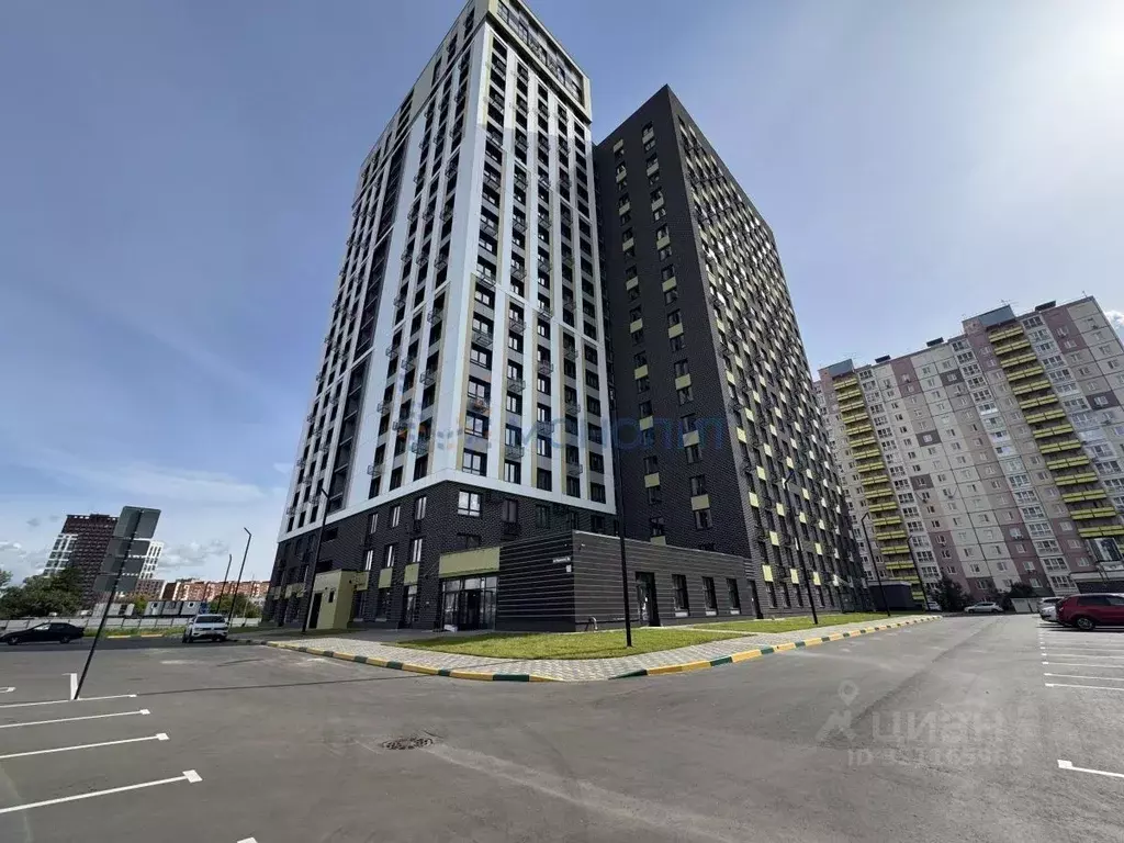 1-к кв. Нижегородская область, Нижний Новгород ул. Родионова, 31 (42.2 ... - Фото 1