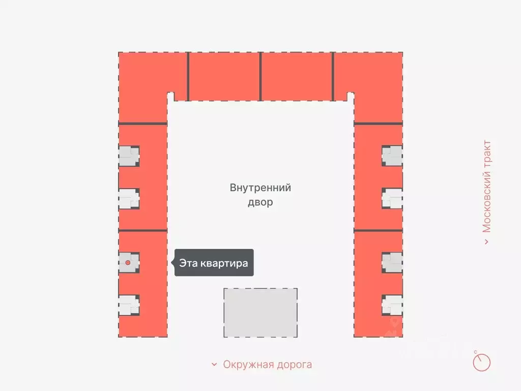 1-к кв. Тюменская область, Тюмень Кремлевская ул., 95 (32.2 м) - Фото 1