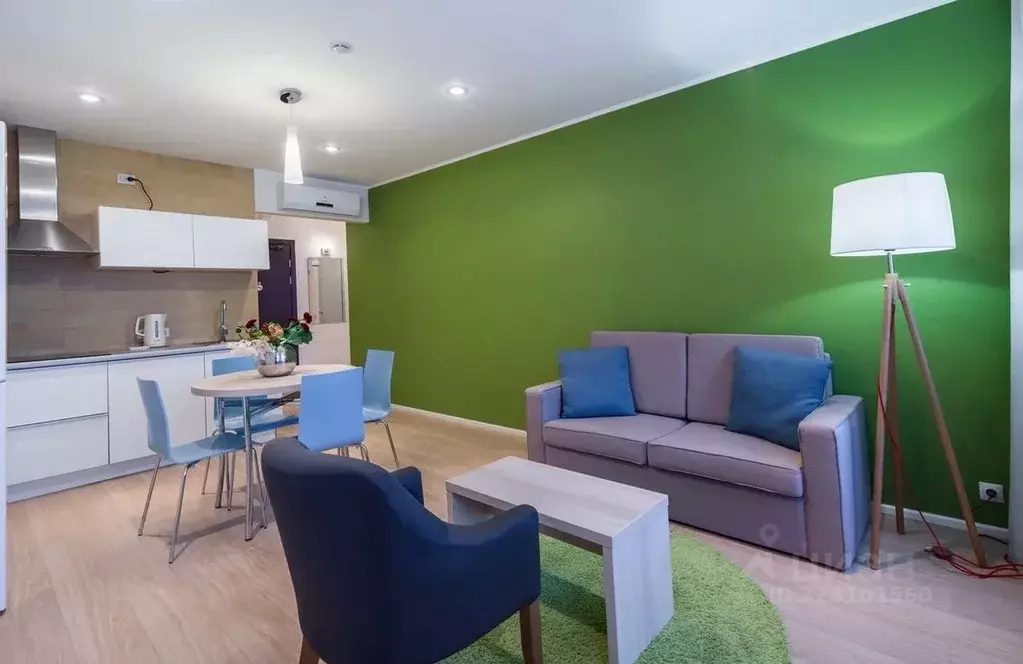 2-к кв. Санкт-Петербург ул. Академика Павлова, 7 (53.0 м) - Фото 2