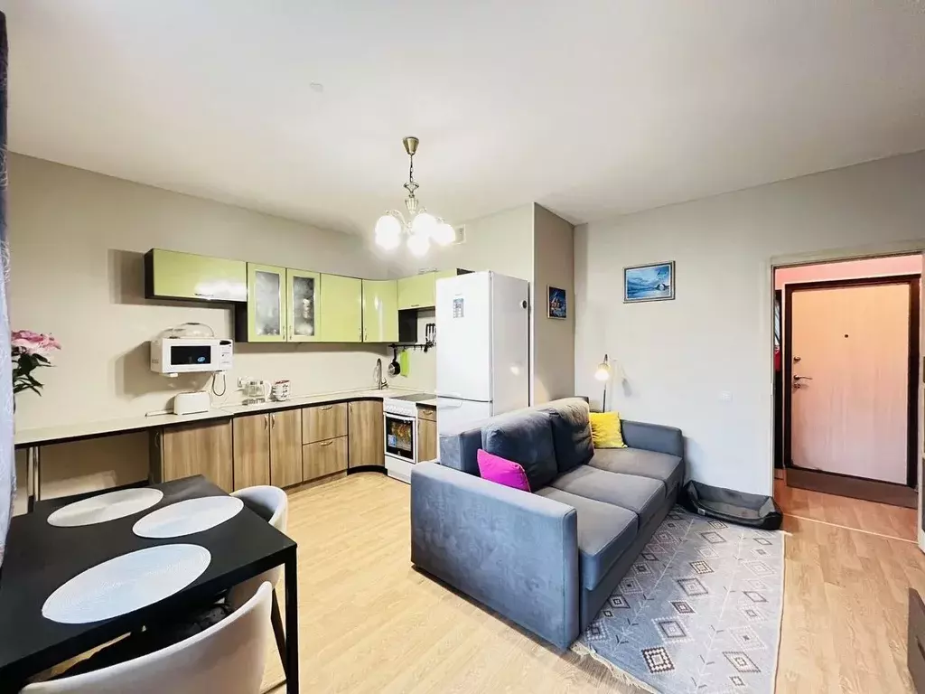 1-к кв. Ленинградская область, Кудрово г. Всеволожский район, ... - Фото 1