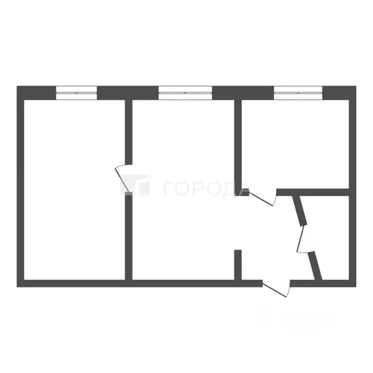 2-к кв. Алтайский край, Барнаул ул. Никитина, 71/27 (44.0 м) - Фото 2