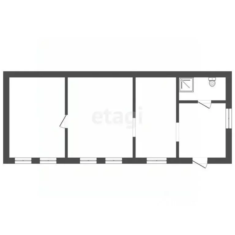 Дом в Севастополь ул. Коммунистическая, 66 (52 м) - Фото 1