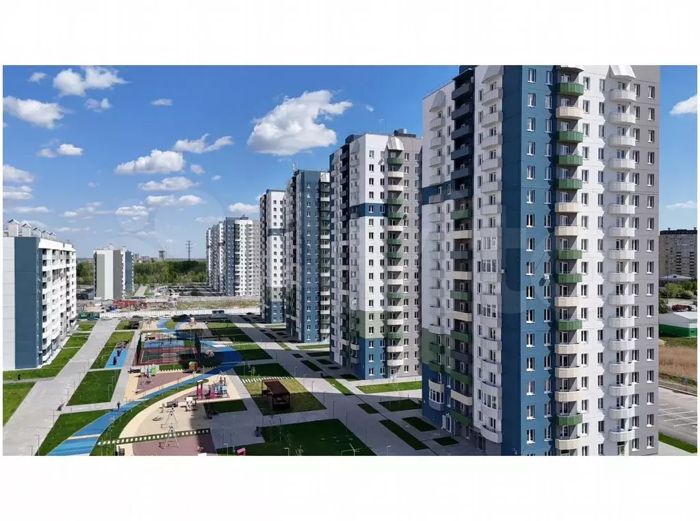 3-к. квартира, 52,6 м, 6/16 эт. - Фото 0