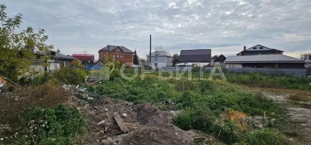 Участок в Тюменская область, Тюмень Зарека мкр, ул. Заозерная (13.61 ... - Фото 1