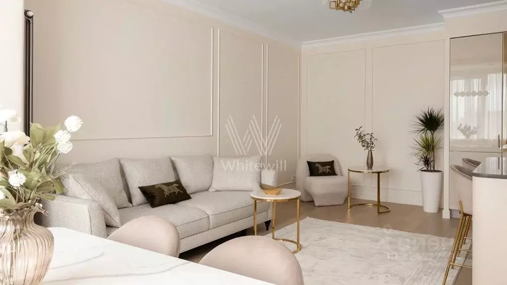 3-к кв. Москва Мосфильмовская ул., 88к2с5 (76.0 м) - Фото 2