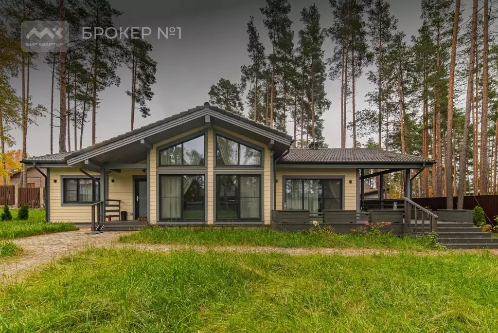 Дом в Ленинградская область, Выборгский район, Полянское с/пос, пос. ... - Фото 2