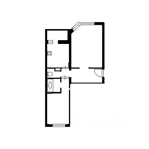 2-к кв. Санкт-Петербург просп. Королева, 68 (56.1 м) - Фото 2