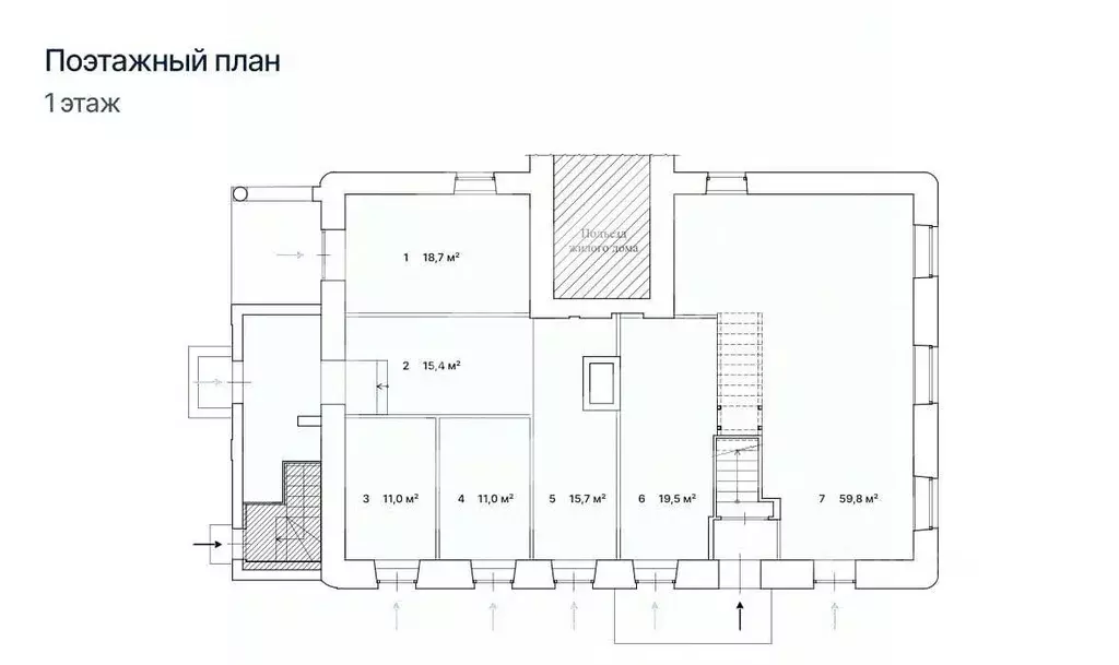 Помещение свободного назначения в Москва Бауманская ул., 33/2С3 (11 м) - Фото 1