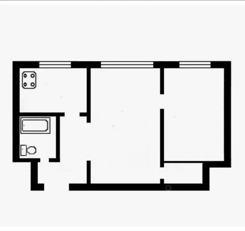 2-к кв. Воронежская область, Воронеж ул. 20-летия Октября, 92 (39.3 м) - Фото 2