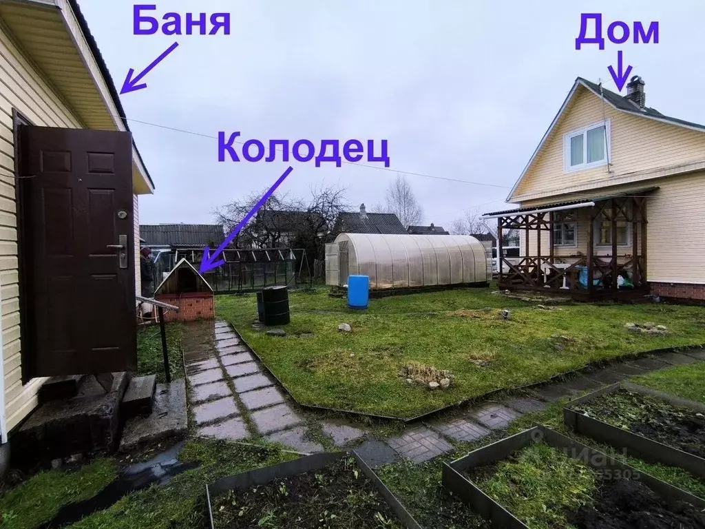 Дом в Ленинградская область, Кировское городское поселение, Грибное ... - Фото 2