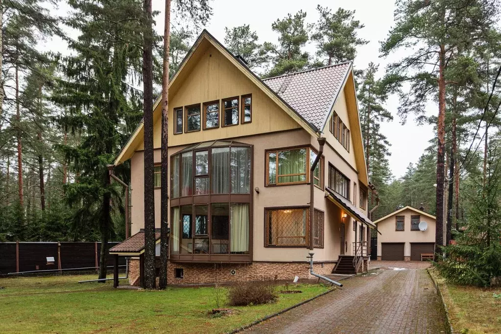 Коттедж в Ленинградская область, Всеволожский район, Куйвозовское ... - Фото 1