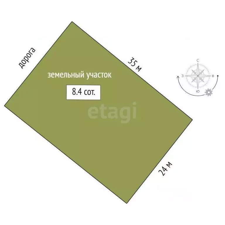 Участок в Тюменская область, Тюменский муниципальный округ, ... - Фото 2