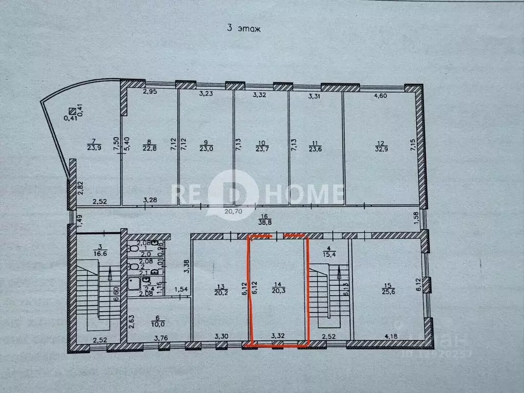 Офис в Пермский край, Пермь ул. Героев Хасана, 48Д (20 м) - Фото 2