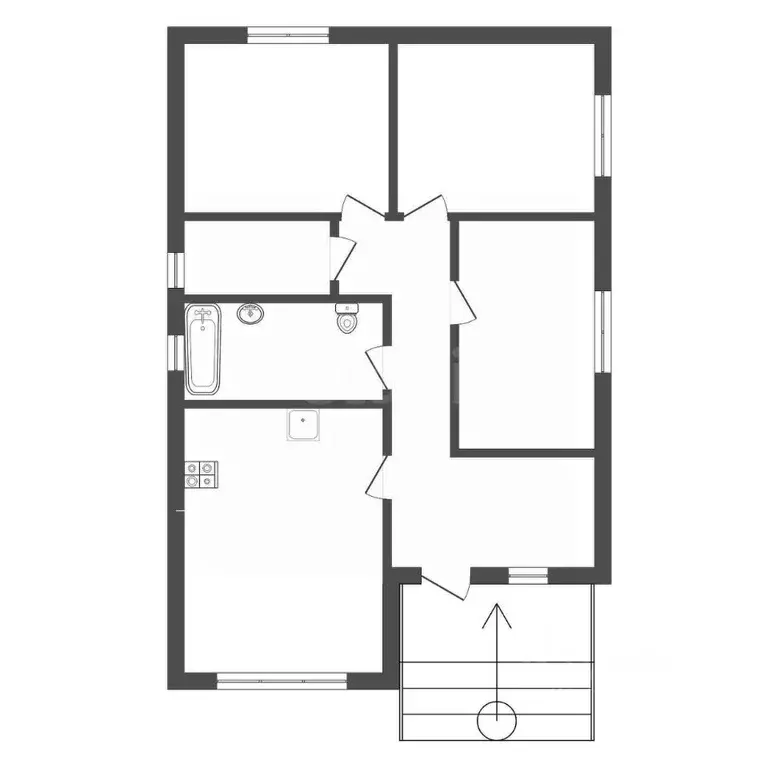 Дом в Ростовская область, Мясниковский район, Краснокрымское с/пос, ... - Фото 2