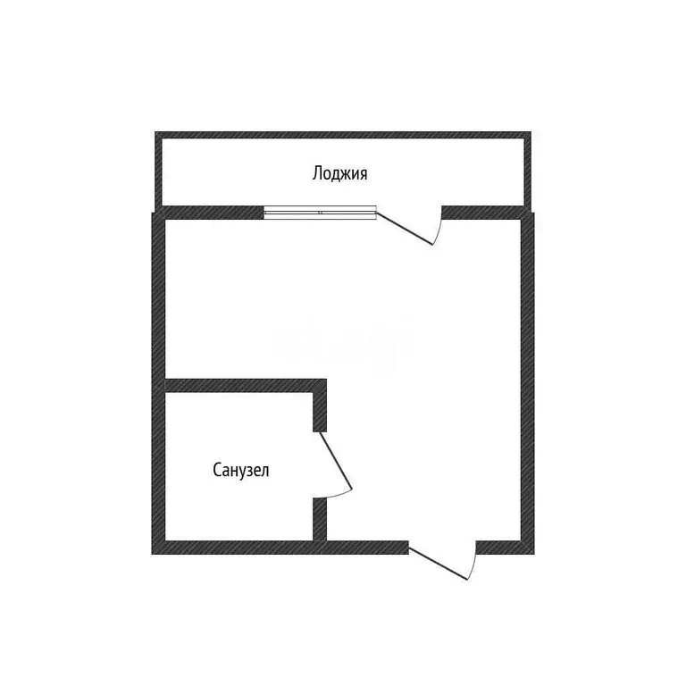 Квартира-студия: Курган, жилой район Заозёрный, 4-й микрорайон, 29 ... - Фото 1